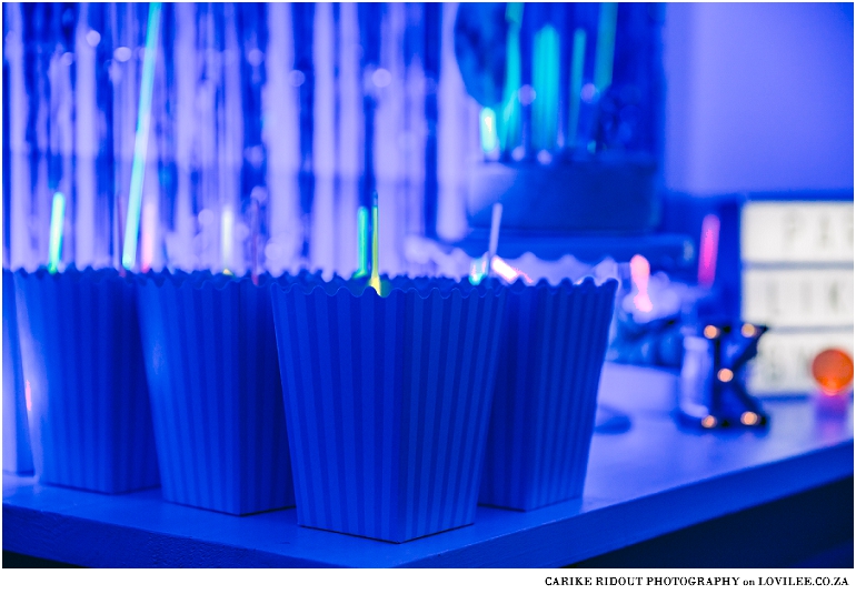 Glow in the dark party ideas